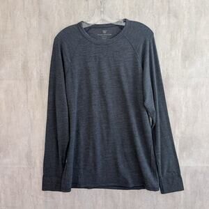 Mack Weldon Shirt Men’s M Long Sleeve Crewneck Raglan Athletic Casual Crewneck